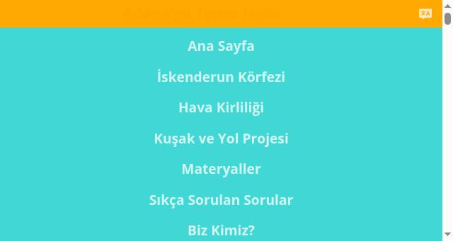 Screenshot of adanayatemizhava.org