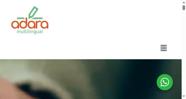 Screenshot of adaramultilingual.com