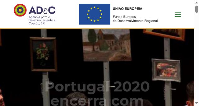 Screenshot of adcoesao.pt