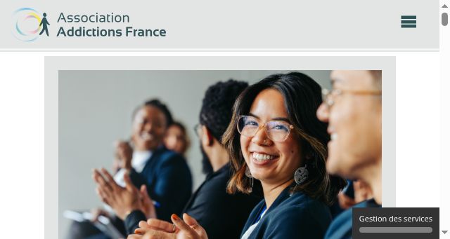 Screenshot of addictions-france.org