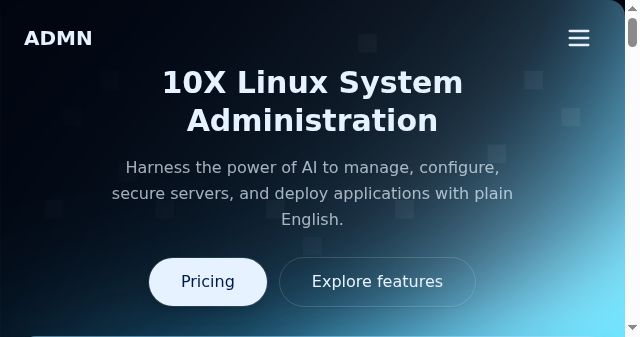 Screenshot of admn.com