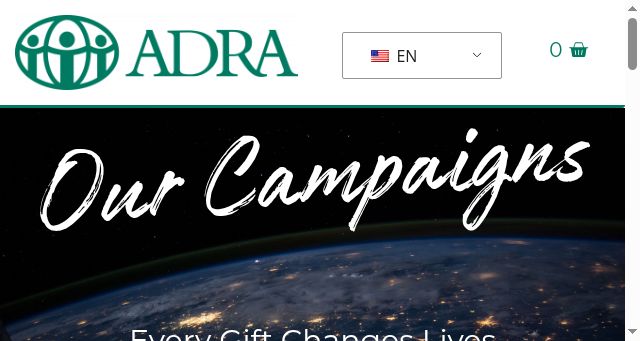 Screenshot of adra.cloud