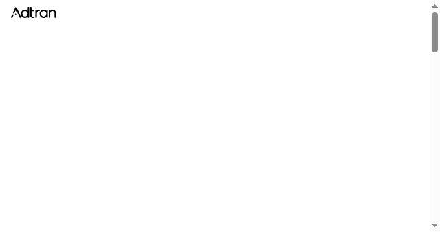 Screenshot of adtran-networks.com