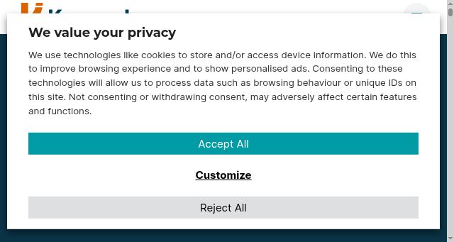Screenshot of affiverseagency.com