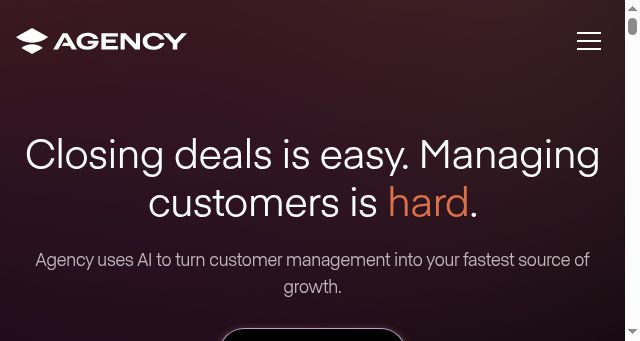 Screenshot of agency.inc