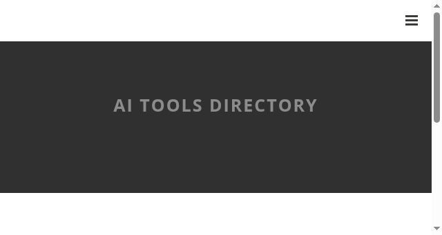 Screenshot of ai-toolsdirectory.online