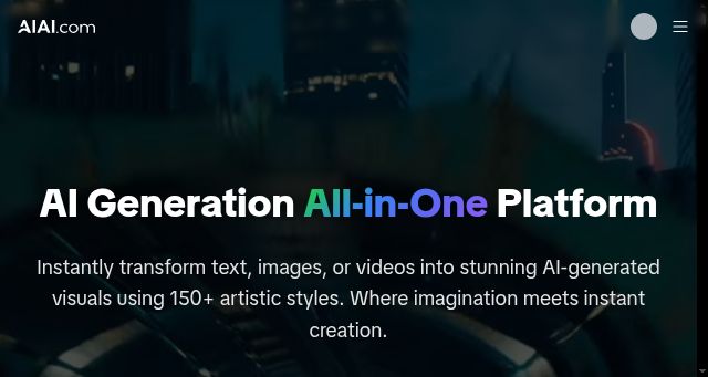 Screenshot of aiai.com