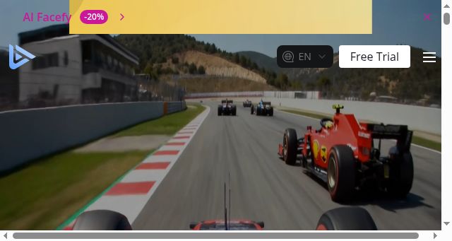 Screenshot of aifacefy.com
