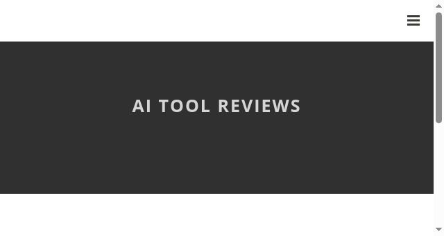 Screenshot of aitoolreviews.online