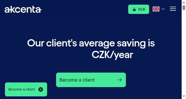 Screenshot of akcenta.eu