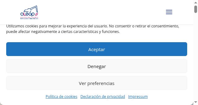 Screenshot of aleop.org