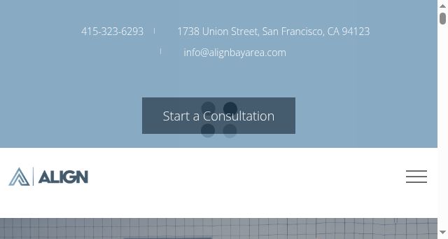 Screenshot of alignbayarea.com