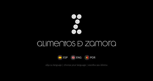 Screenshot of alimentosdezamora.info