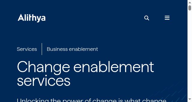 Screenshot of alithya.com