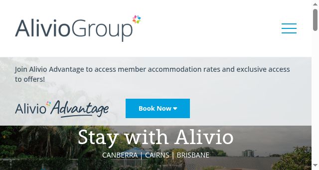 Screenshot of aliviogroup.com.au