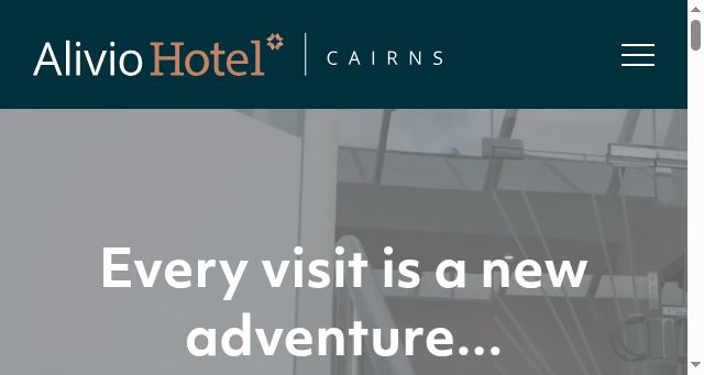 Screenshot of aliviohotelcairns.com.au