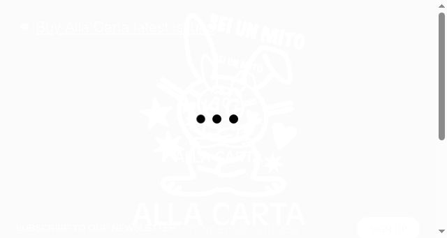 Screenshot of allacarta.com