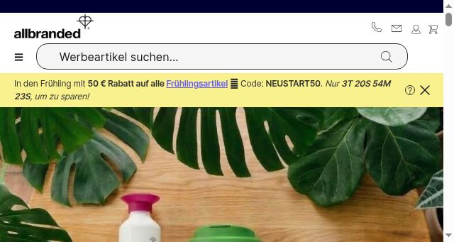 Screenshot of allbranded.at