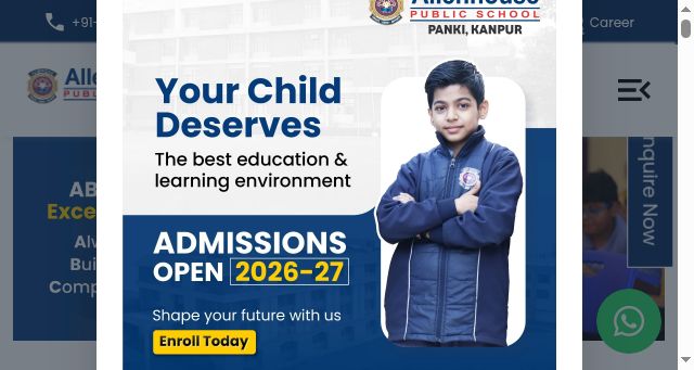 Screenshot of allenhousepanki.com