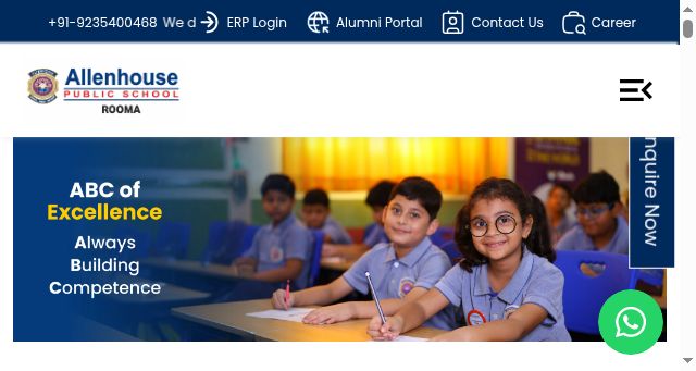 Screenshot of allenhouserooma.com