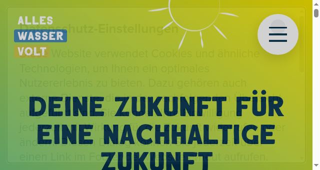 Screenshot of alles-wasser-volt.de
