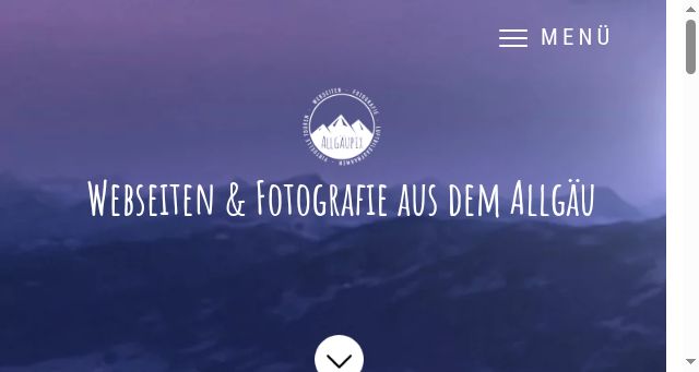 Screenshot of allgaeupix.de
