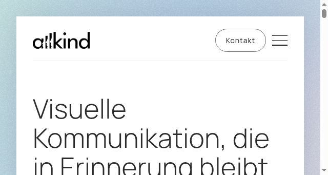 Screenshot of allkind.ch