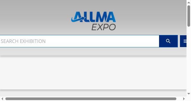Screenshot of allmaexpo.com