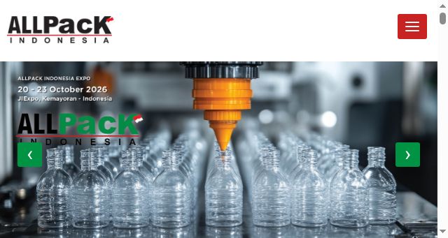 Screenshot of allpack-indonesia.com
