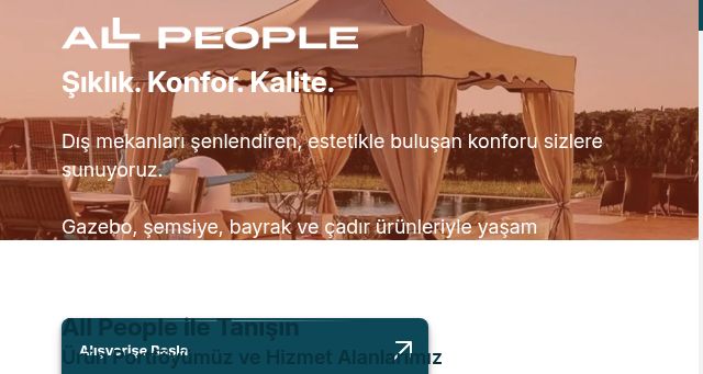 Screenshot of allpeople.com.tr