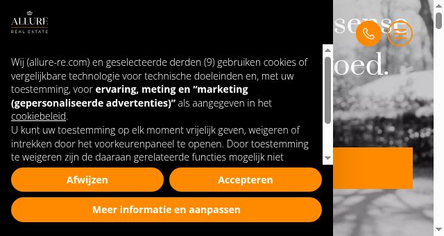 Screenshot of allure-re.com