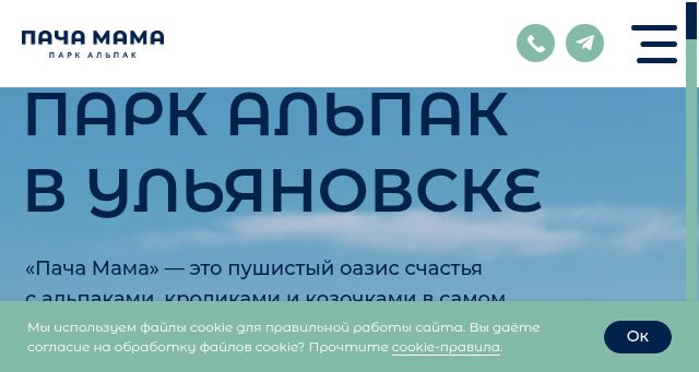 Screenshot of alpakaul.ru