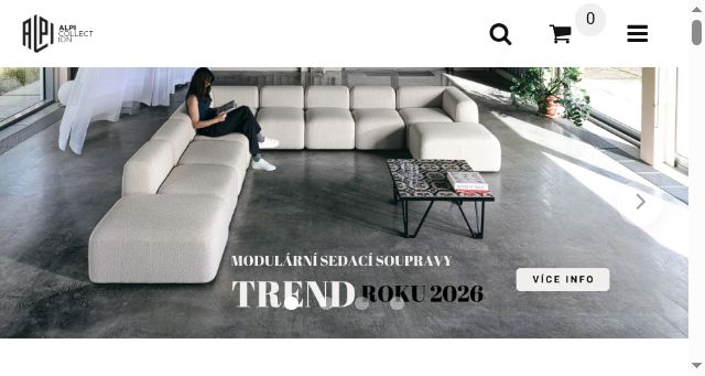 Screenshot of alpicollection.com