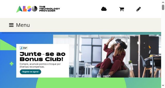 Screenshot of also.pt