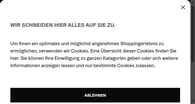 Screenshot of alsterhaus.de