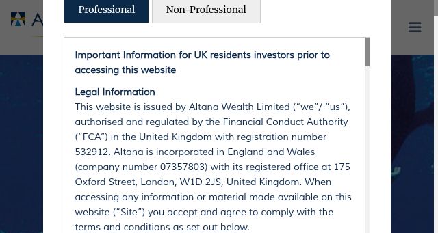 Screenshot of altanawealth.com