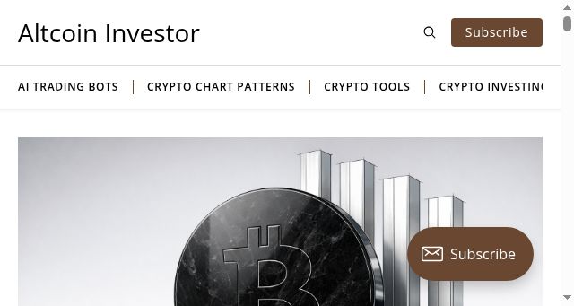 Screenshot of altcoininvestor.com
