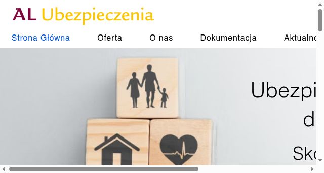 Screenshot of alubezpieczenia.pl