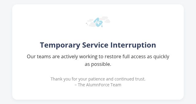 Screenshot of alumnforce.org