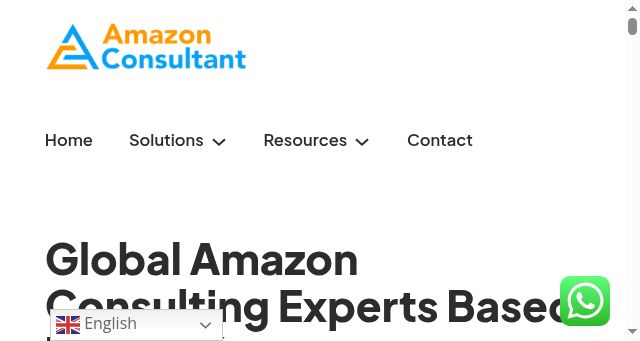 Screenshot of amazon-consultant.co.uk