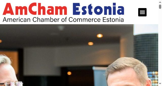 Screenshot of amcham.ee
