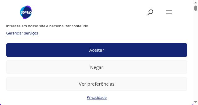 Screenshot of ame-sp.org.br