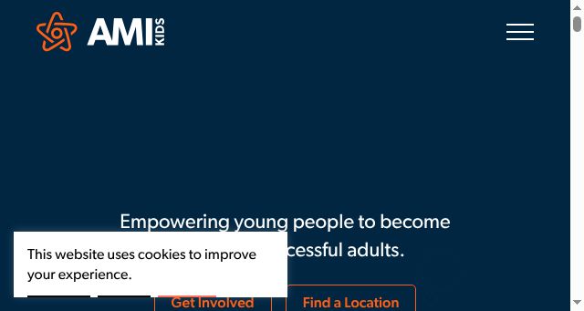 Screenshot of amikids.org