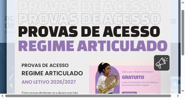 Screenshot of amoa.pt