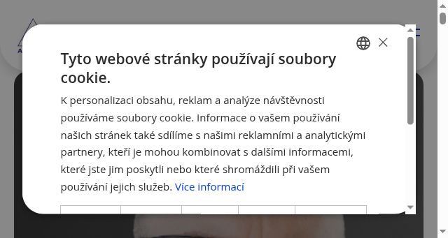 Screenshot of amsp.cz