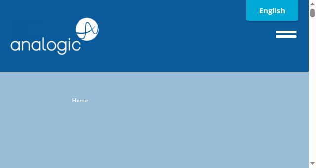 Screenshot of analogic.com