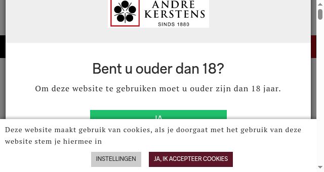 Screenshot of andrekerstens.nl