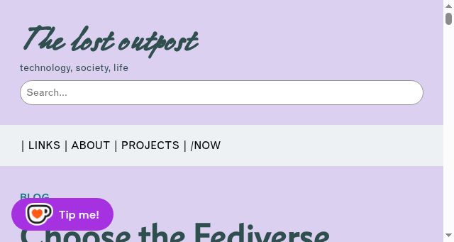 Screenshot of andypiper.co.uk