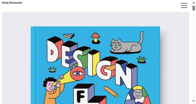 Screenshot of andyrementer.com