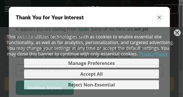 Screenshot of angel.com